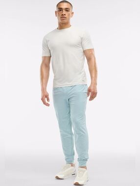 NWT Mens PELOTON Dreamblend Joggers In Soft Blue Size Medium